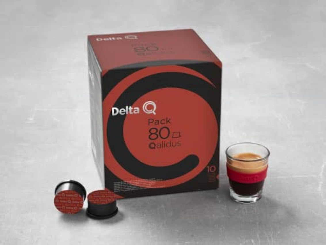 Delta Q Pack XL Qalidus - Café Cápsulas - Intensidad 10-80 Cápsulas & Delta Q MythiQ - Café Cápsulas - Intensidad 15-10 Cápsulas IFwaD1CR
