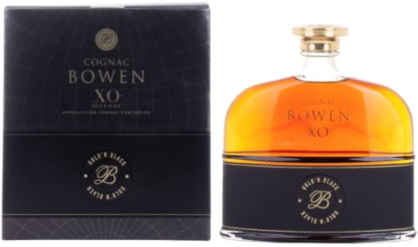 Cognac Bowen XO Gold´n Black 40% Vol. 0,7l in Giftbox Fvs4ZWGL