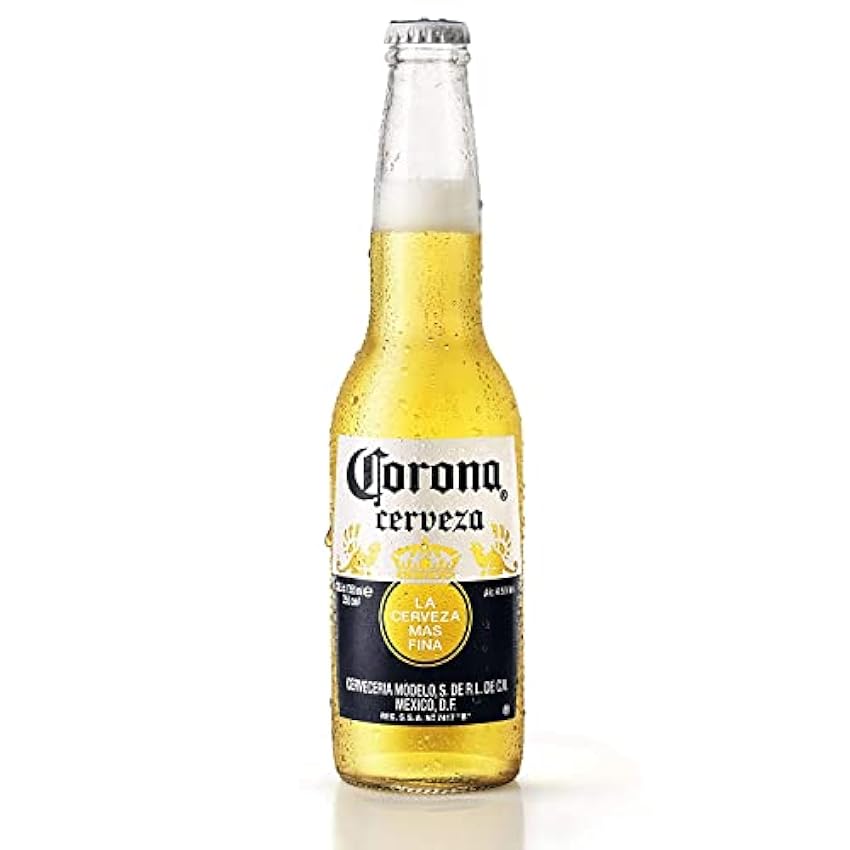Corona Cerveza Lager Ligera y Refrescante, 4 Packs de 6 Botellas x 35,5 cl, 4,5% Volumen de Alcohol Lu8lZuvJ