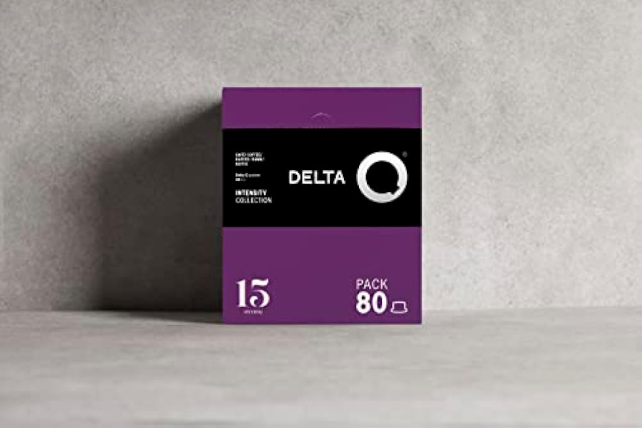 Delta Q Mythiq - Cápsulas de café natural - 80 cápsulas KgsmGDs2
