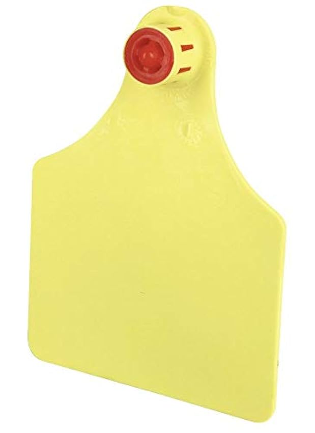 Kerbl Flexoplus D-Blanko - Orejeras de ganado (25 unidades), color amarillo iPzCTZWY