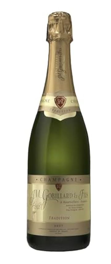 Champagne Francés. Champagne - 750 ml. Champagne BRUT TRADITION. Pinot noir (35%), Pinot Meunier (35%), Chardonnay (30%). Champagne fabricado en Francia. o5GL7s5m