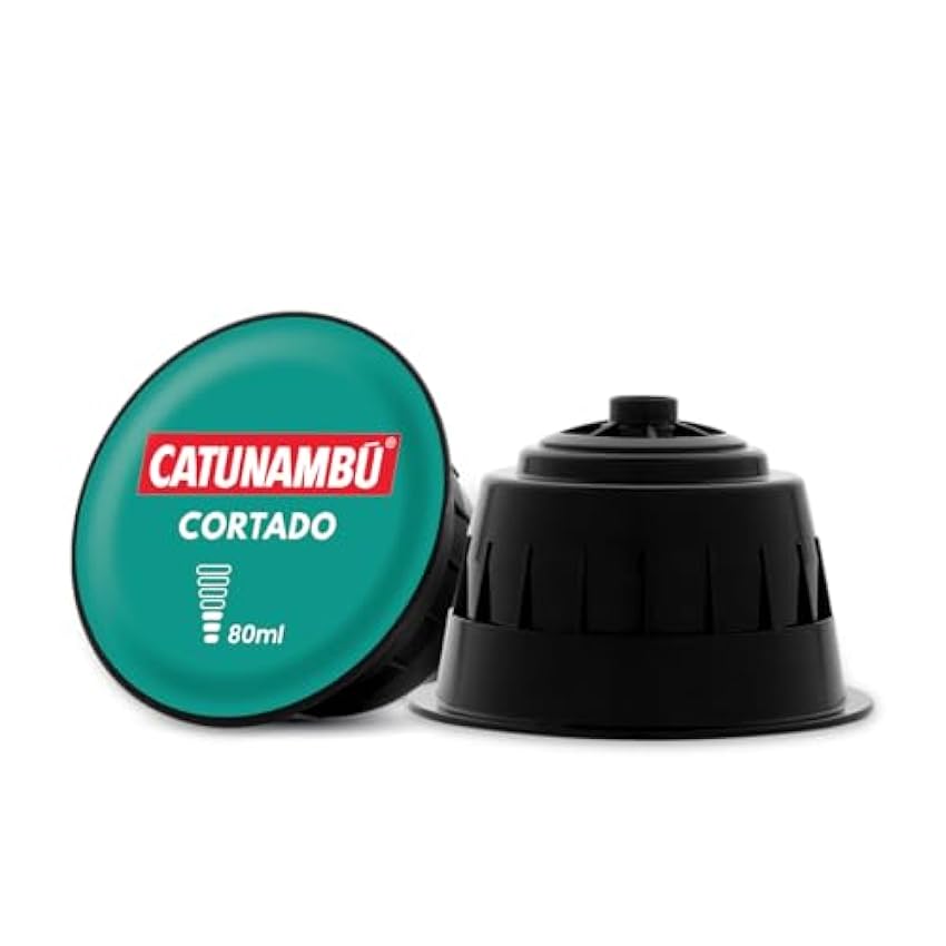 Catunambú - Cápsulas de café Cortado compatibles Dolce Gusto | Pack de 3 (48 cápsulas) LrRcTHLr