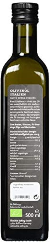 Solling Aceite de oliva / Italia extra vergin - nativ + kaltgepresst - 500 ml - Bio NKkutNrP