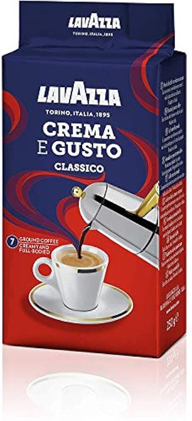 Lavazza Crema e Gusto, Café Molido, 10x 250g MIO5OEQI
