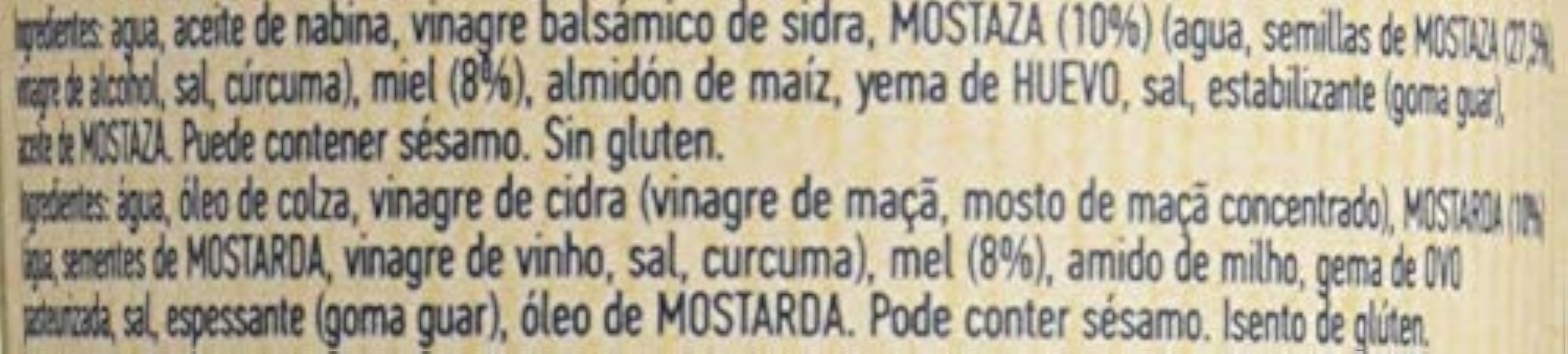 Hellmann´s Salsa para Ensaladas Miel y Mostaza - Paquete de 8 x 210 ml: Total: 1680 ml H0iO7KyH
