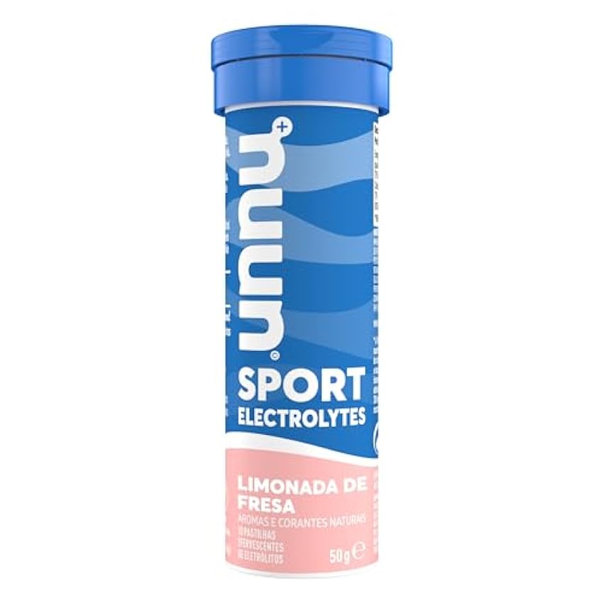 Nuun Sport Lima Limón Comprimidos Efervescentes con Electrólitos y Vitamina C, Contribuye a una Óptima Hidratación y Funcionamiento del Sistema Inmune, 1 Tubo con 10 Tabletas Efervescentes nl2vokRf