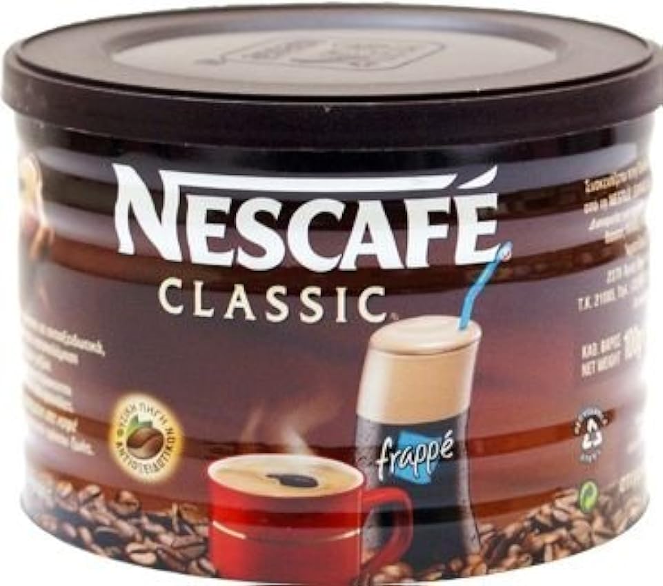 Nescafe Classic Café instantáneo, Frappe griega, 100 gramos G3fgjkOT