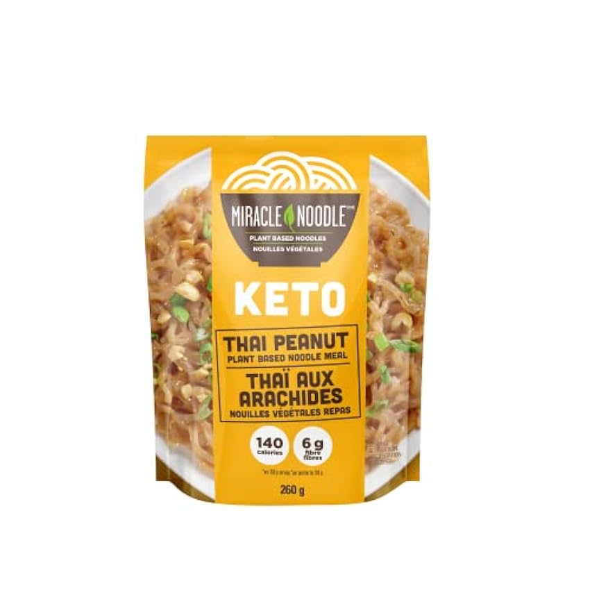 Miracle Noodle Keto Meal - Thai Peanut 260g jd5lXpQM