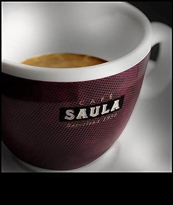 Café Saula Pack 2 Latas Gran Espresso Premium Dark India 500g. Grano 100% Arábica ojL95wDz