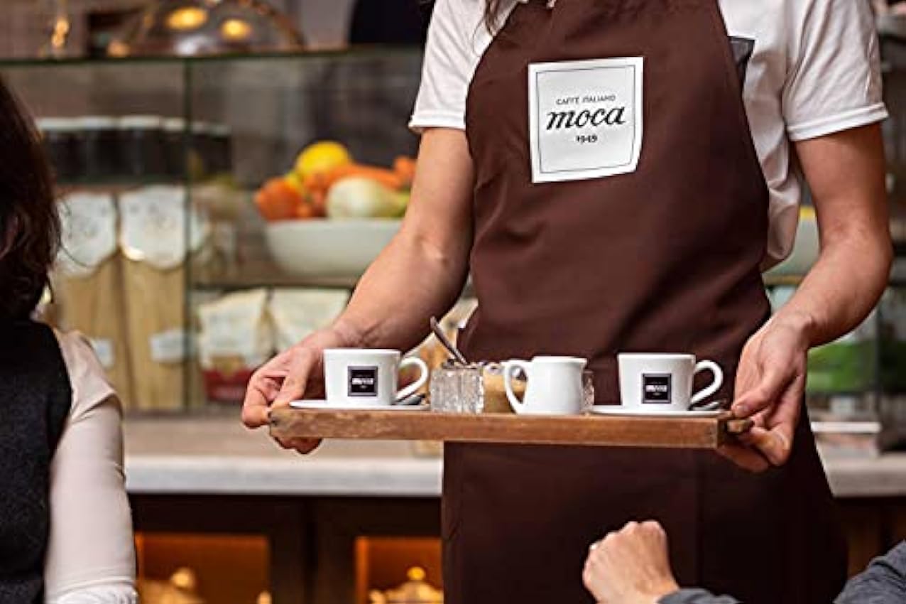 MOCA Cafè - Cápsulas Café Compatibles Nespresso “Intenso” – Paquete 100 Cápsulas (Arábica) FSnKLi2j