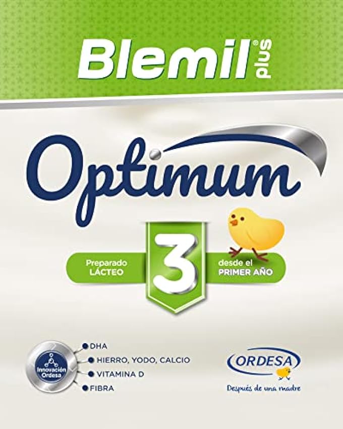 Blemil Plus 3 Optimum - Preparado lácteo en polvo, desde los 12 meses, 800 g grXA5FR0