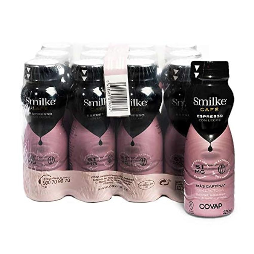 Smilke Café Espresso Covap Pack 12 x 225 ml nVUiT8YM