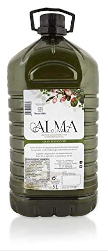 Almaoliva Gran Selección - Aceite de oliva virgen extra - Priego de Córdoba - Garrafa PET 5L oo5BJ7Tx