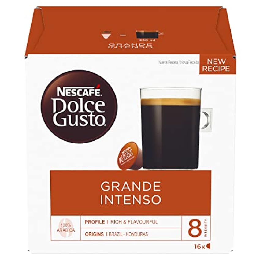 Nescafé Dolce Gusto Café Grande Intenso, 3 x 16 Cápsulas (Total 48 cápsulas) mrOc6yzJ