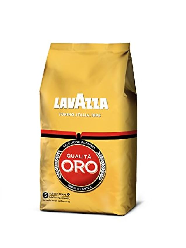 4x Lavazza Qualita Oro, Café de grano tostado - 1kg oMvvsLDy