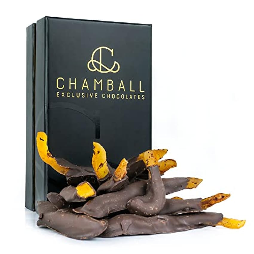 Caja Chamball Orange. Chocolate artesanal, esta combinación de chocolate negro con naranja confitada, es un verdadero placer para el paladar de los más exigentes. fWq5GGPf