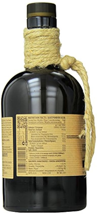 Navarino Icons - Aceite de oliva virgen en botella, 1 unidad (500 ml) mzRLWLRH