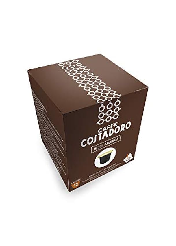CAFFE´ COSTADORO 100% Arábica Nespresso Compatible Caja de 12 Cápsulas 60 g KYnUucP7