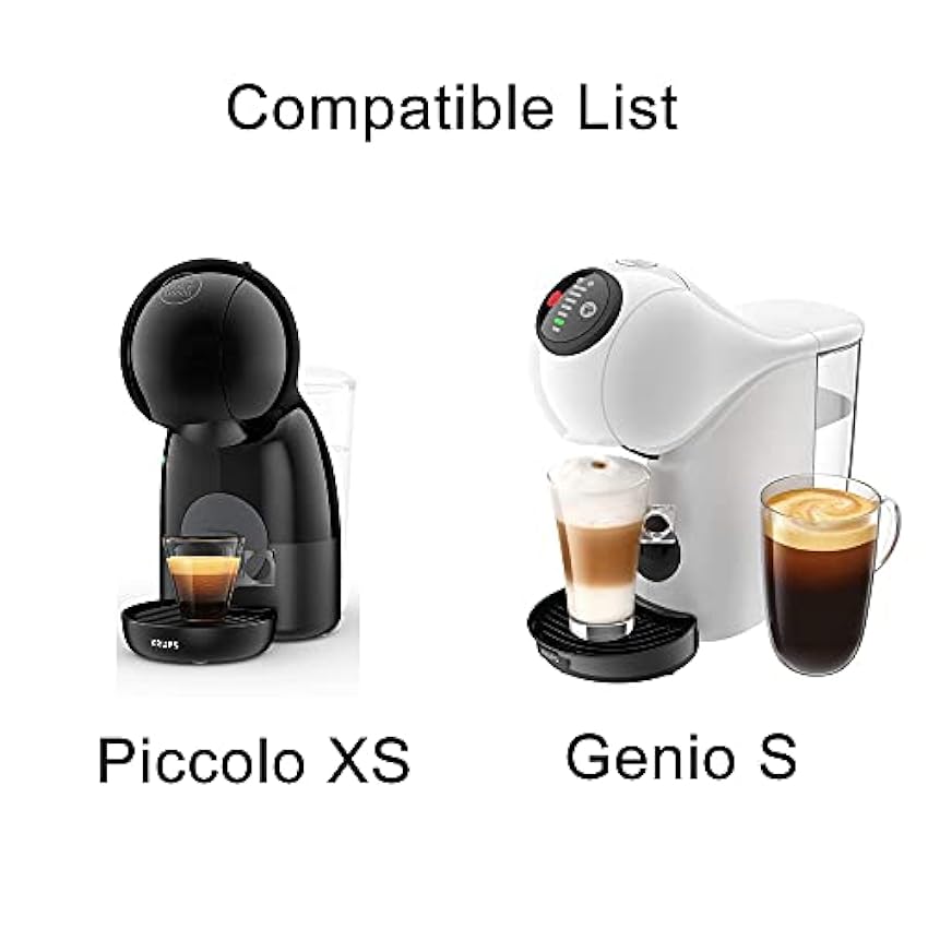 BENFUCHEN Porta cápsulas reutilizables café dulce sabor porta cápsulas café recargables compatible para dulce sabor pequeño XS Genis S h8uTByOg