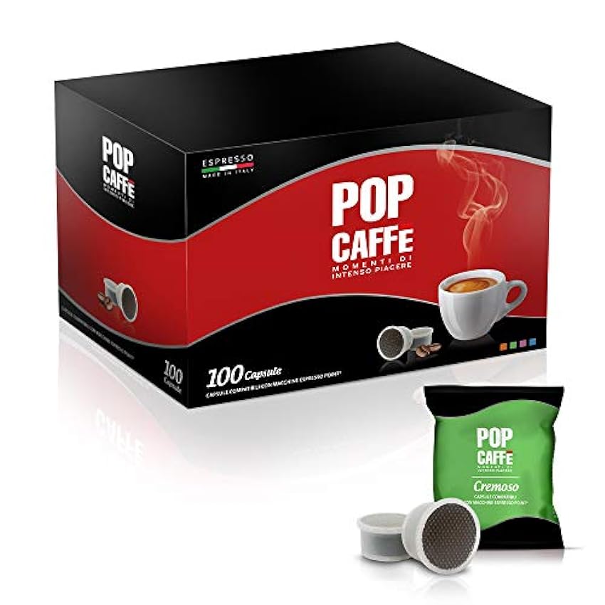 100 Cápsulas Pop Café Rojo COMPATIBLES Espresso Point kkpN7wdr