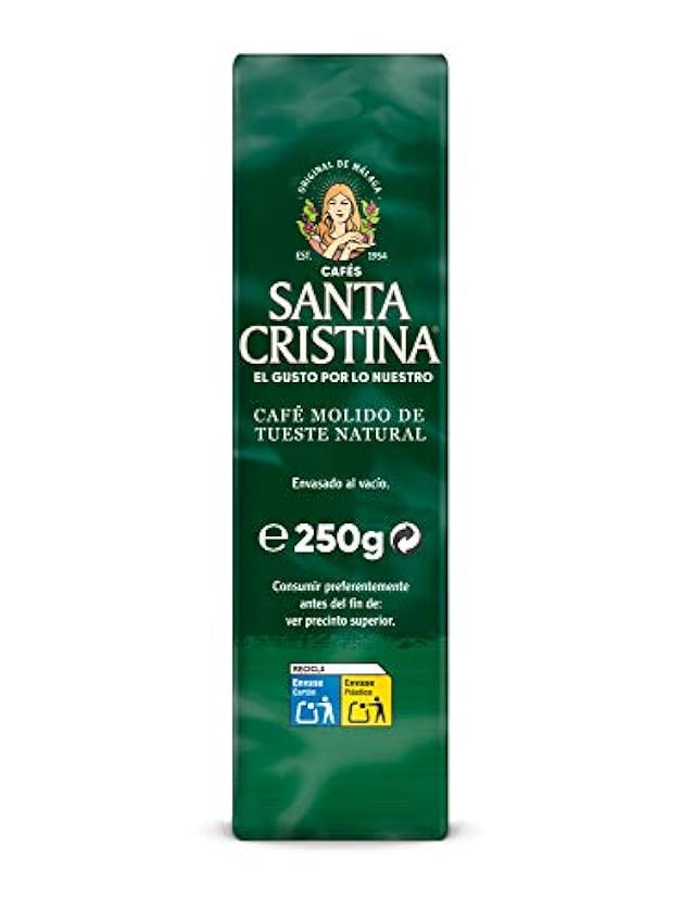 Santa Cristina Café Molido Natural 250g - 8 paquetes JFVo4Y4h