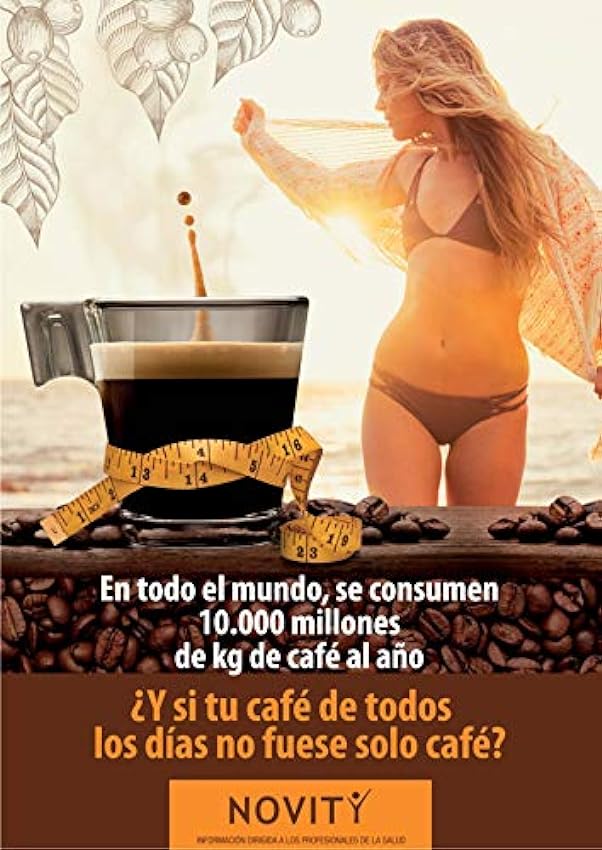 Novity - Café Marita 100g | Quema Grasas Potentes para Adelgazar Rápido | Con Psyllium, Garcínia Cambogia, Guaraná, Café Verde y Yerba Mate. lm1Zx6mV