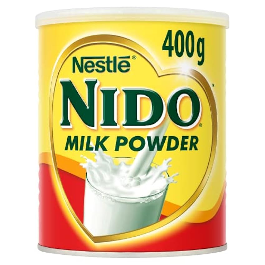Nestlé nido leche en polvo, 400 g (Pack de 6) GwuyXgrC