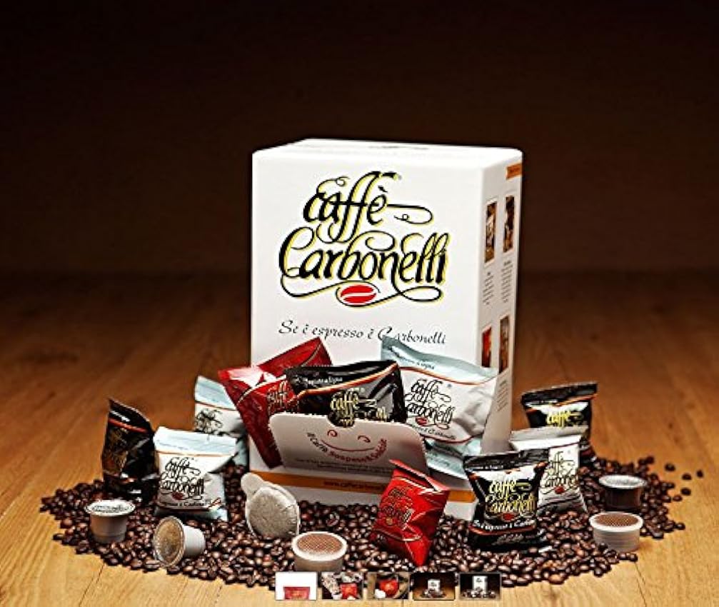 100 Cápsulas compatibles Lavazza espresso point - Caffè Carbonelli mezcla Classic NCucUsFt