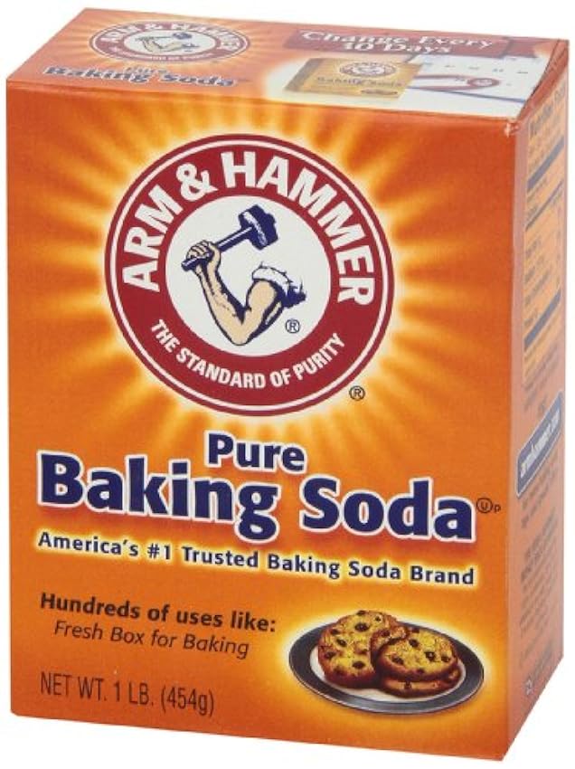 Arm & Hammer Pure Baking Soda - Levadura en polvo, pack de 24 (24 x 454g) MVoiexlQ