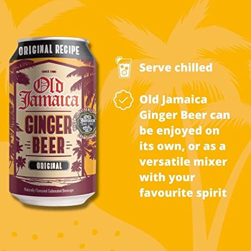 Antiguo Jamaica Ginger Beer 330ml (paquete de 24 x 330 ml) NZ3BFb2C