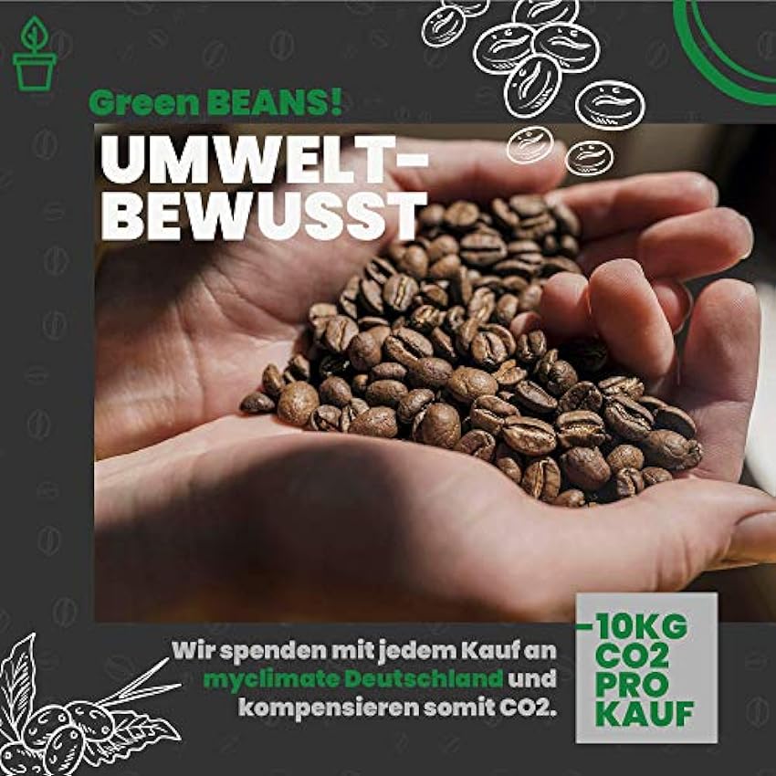 Green BEANS - Cápsulas de café reutilizables de acero inoxidable para máquinas de café NESPRESSO (2 unidades, incluye guía de barista gratuita) kgomAt7t