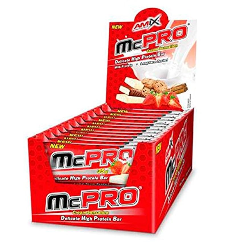 AMIX - Barritas de Proteína McPro - 24 x 35 g - Aumenta