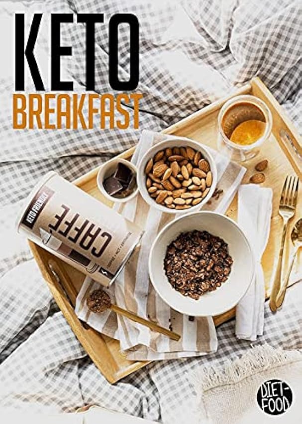 Diet-Food Keto Coffee Latte 300g Kohlenhydratarmes & Keto Freundliches Instant Fettgetränk für die keto Diät - mit MCT Öl Pro Portion zur Förderung der Kartonproduktion und Erythrytol KX6LXSl4