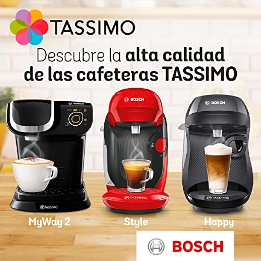 Tassimo Cápsulas Marcilla Café Con Leche | 80 Cápsulas Compatibles con Cafetera Tassimo - 5PACK - Exclusive NSQXAmCN