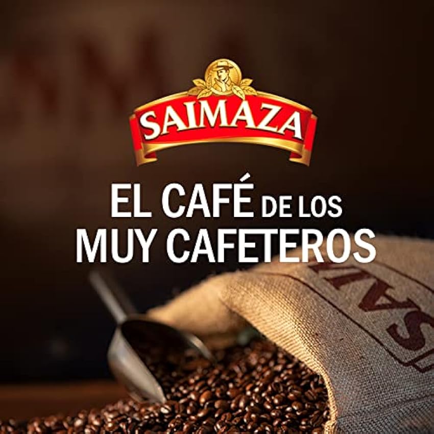 Saimaza Café Extra Fuerte Espresso 11 - 200 cápsulas de aluminio compatibles con máquinas Nespresso (R)* (10 Paquetes de 20 cápsulas) KGHsSZe8