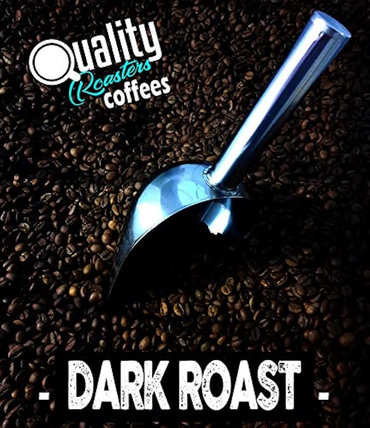 Café en grano natural. Dark Roast. 100% Arabica. Origen único Brasil. Tostado artesanal. Tueste Oscuro. (1 Kg) GtaAp0mc