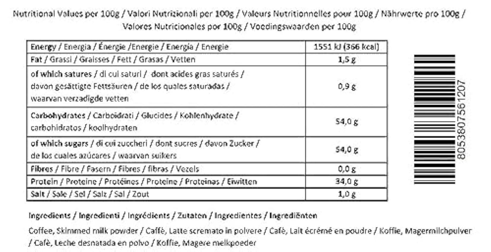 Barista Italiano - Cappuccino Light - 80 Cápsulas Compatibles Dolce Gusto (80 Cápsulas, 40 Porciones) | Con Leche Desnatada fOWMmD2d