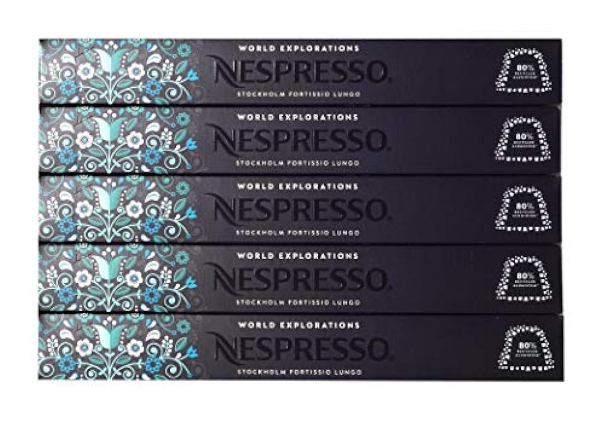 Nespresso OriginalLine: Estocolmo Fortissio Lungo, 50 Cápsulas ft6yR7lJ