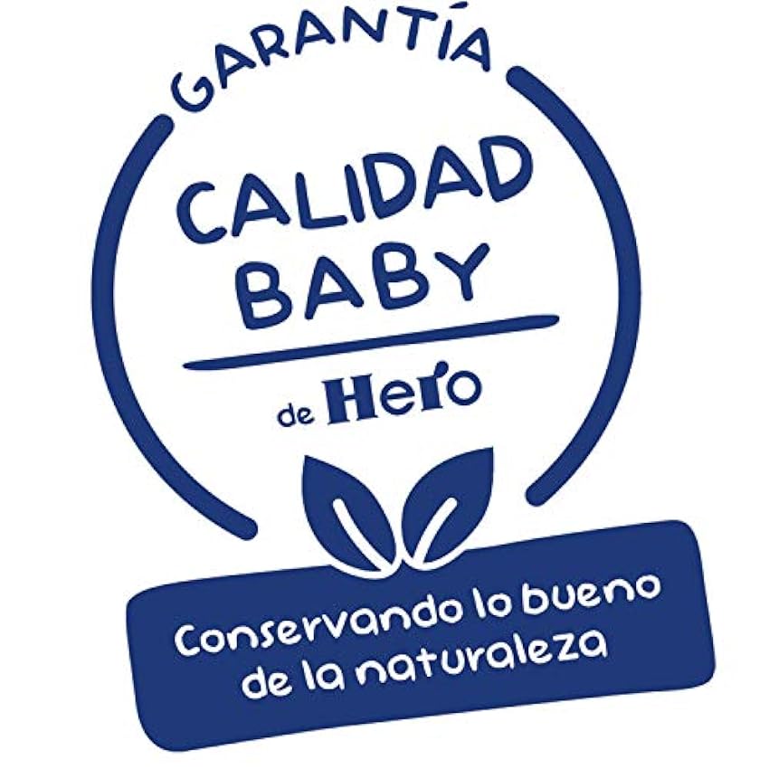 Hero Baby Buenas Noches Tarritos de Guisantes tiernos con Jamón Cocido - 6 Packs de 2x190gr imoOBjD1