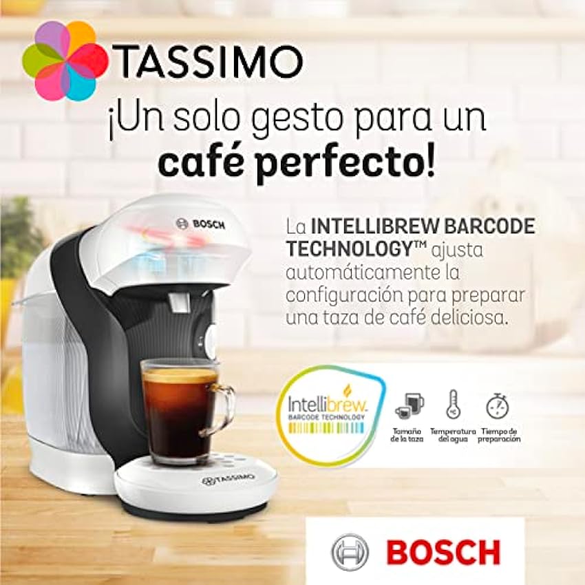 TASSIMO Marcilla Café Colombia - 5 paquetes de 16 cápsulas: Total 80 cafés - Exclusive Lko3BvLx