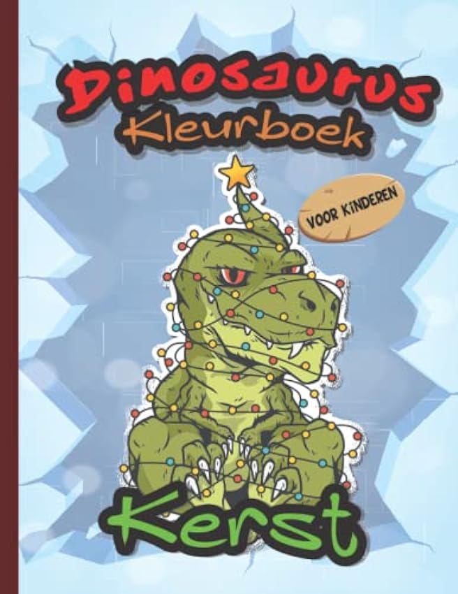 Kerst Kleurboek Dinosaurus voor Kinderen: Coole dinosaurussen om in te kleuren | voor Kinderen om te ontspannen van de dag | voor jongens en meisjes   Tapa blanda – 12 diciembre 2022 IlJOayQ5