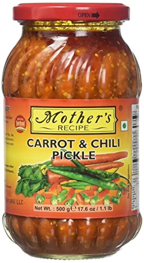 MOTHERS CARROT CHILLI PICKLE 500G ivHpqxfj