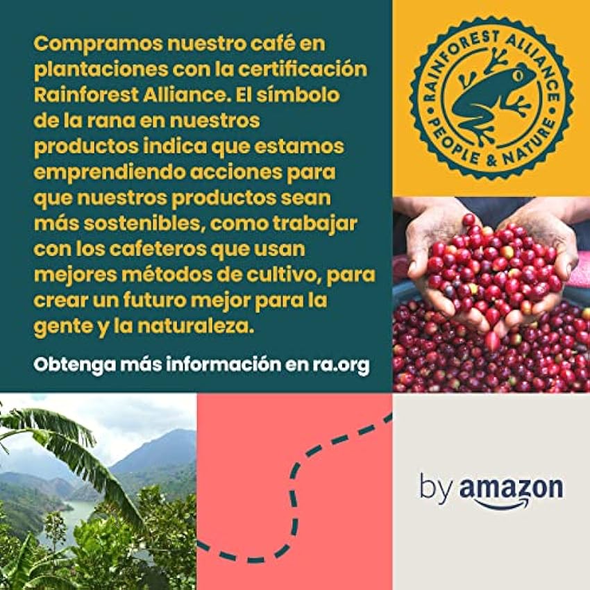 by - Cápsulas de café Intenso, tueste oscuro, compatibles con Nespresso, 100 unidades, 5 paquetes de 20, certificado Rainforest Alliance PFw9YqzF